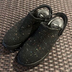 Rocket Dog Adore Clog Mules Velcro strap closure size 8